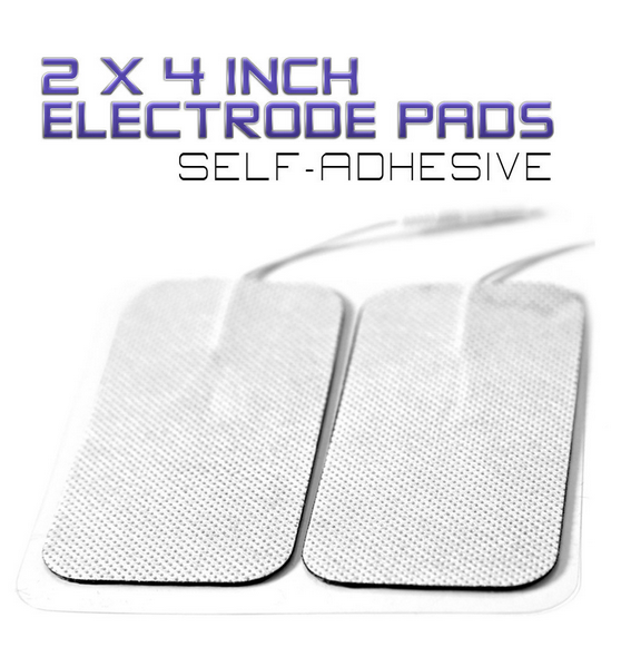 20 2x4 inch electrode pads Med X Tens Brand